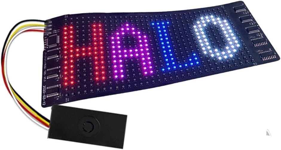 Amazon.co.jp : 柔軟な LED マトリックス パネル スクロール